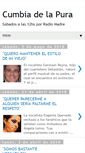 Mobile Screenshot of cumbiadelapura.com.ar